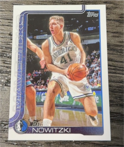 2025-26 Topps #252 Dirk Nowitzki — front