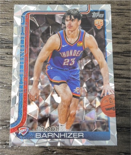 2025-26 Topps #245 Brooks Barnhizer — front