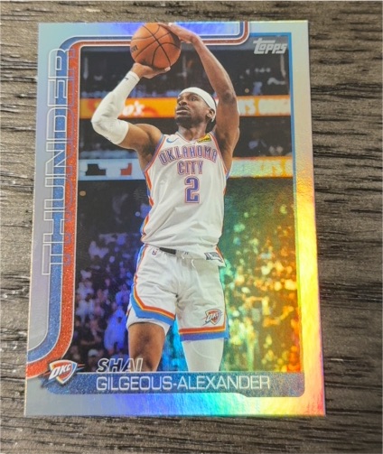 2025-26 Topps #115 Shai Gilgeous-Alexander — front