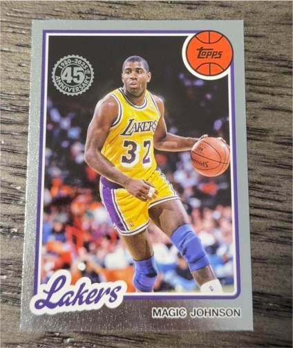 2025-26 Topps Basketball #80BK-3 Magic Johnson — front