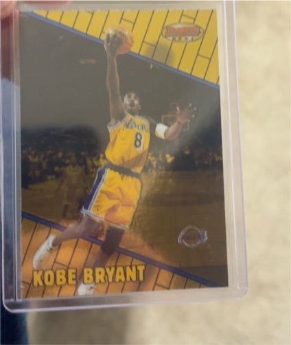 1999-00 Bowman's Best #58 Kobe Bryant — front