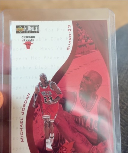 1997-98 Upper Deck Collector's Choice #385 Michael Jordan — front