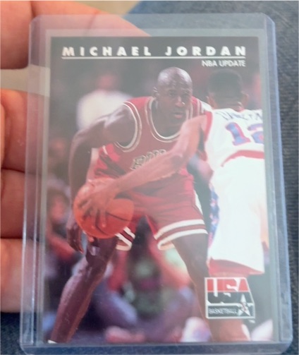 1992 Skybox USA Basketball #37 Michael Jordan — front