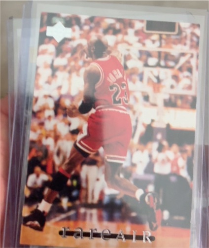 1994 Upper Deck Rare Air #45 Michael Jordan — front