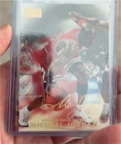 1994 Fleer Michael Jordan Chicago Bulls — front