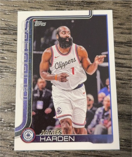 2025-26 Topps Basketball #143 James Harden — front