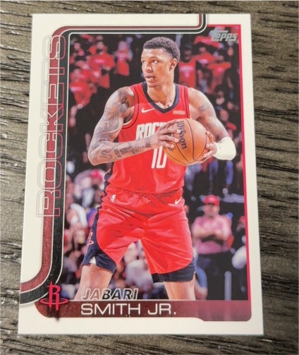 2025-26 Topps #177 Jabari Smith Jr. — front