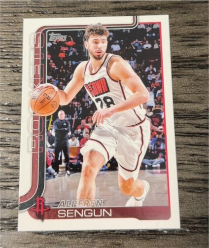 2025-26 Topps #180 Alperen Sengun — front