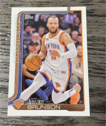 2025-26 Topps Basketball #14 Jalen Brunson — front