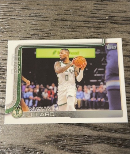 2025-26 Topps #55 Damian Lillard — front