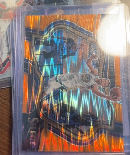 2022-23 Panini Select Orange Flash #282 Jalen Williams RC Oklahoma City Thunder — front