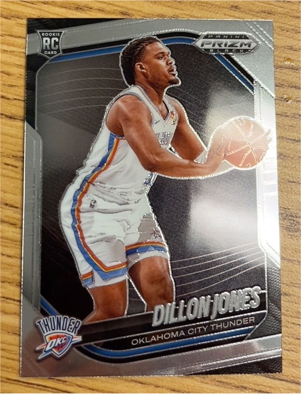 2024-25 Panini Prizm Black #204 Dillon Jones — front