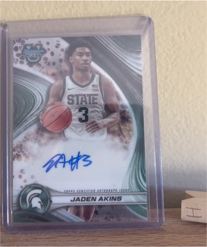 2024-25 Bowman Best U #B24-JAK Jaden Akins — front