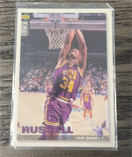 1995-96 Upper Deck Collector's Choice #260 Bryon Russell — front