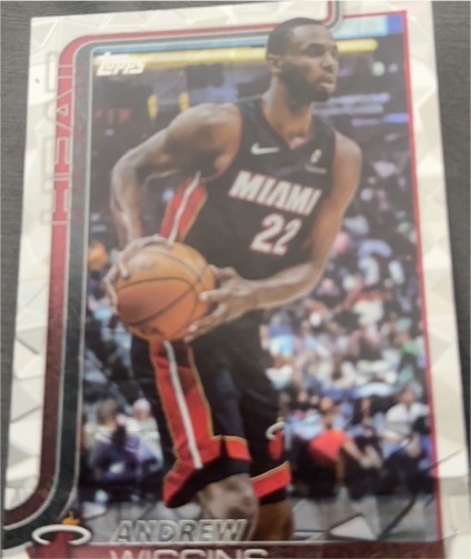 2025-26 Topps #77 Andrew Wiggins — front