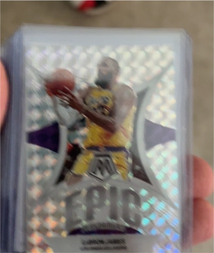2023-24 Panini Mosaic Epic Performers #2 LeBron James — front