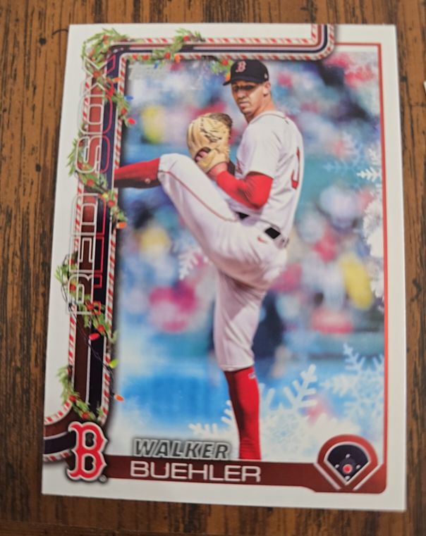 2025 Topps Holiday #H197 Walker Buehler — front
