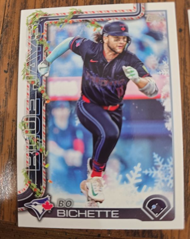 2025 Topps Holiday #H45 Bo Bichette — front