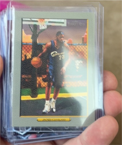 2006-07 Topps Turkey Red #2 LeBron James — front