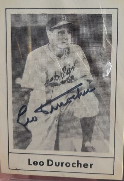 1978 Grand Slam #1 Leo Durocher — front
