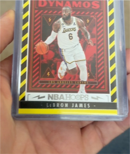 2023-24 Panini NBA Hoops #2 LeBron James Dynamos — front