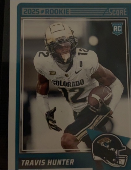 2025 Panini Score #20 Travis Hunter — front