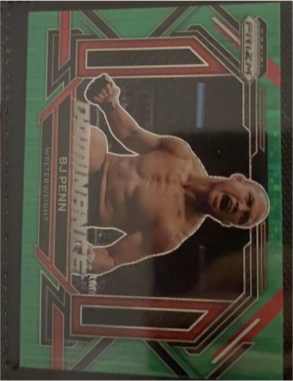 2023 Panini Prizm UFC Dominance #23 BJ Penn — front