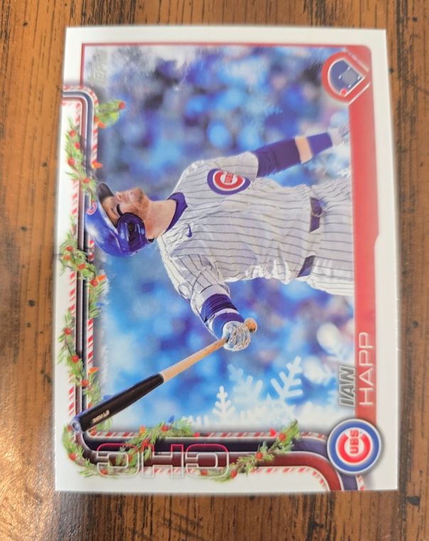 2025 Topps Holiday #H27 Ian Happ — front