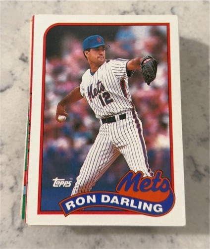 1989 Topps #105 Ron Darling — front