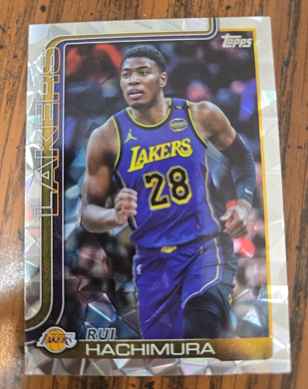 2025-26 Topps #154 Rui Hachimura — front