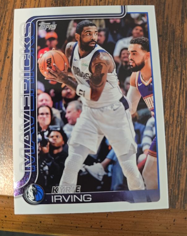 2025-26 Topps #168 Kyrie Irving — front
