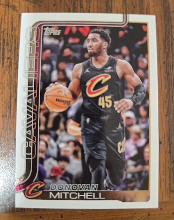 2025-26 Topps #80 Donovan Mitchell — front