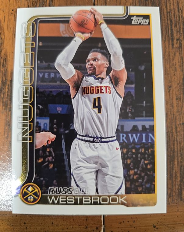 2025-26 Topps #104 Russell Westbrook — front
