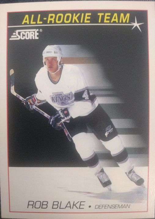 1991-92 Score American #349 Rob Blake — front