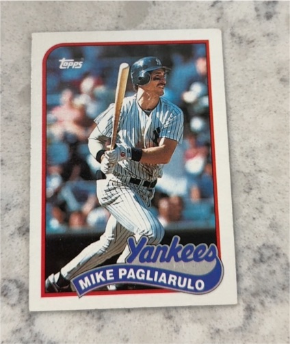 1989 Topps #211 Mike Pagliarulo — front