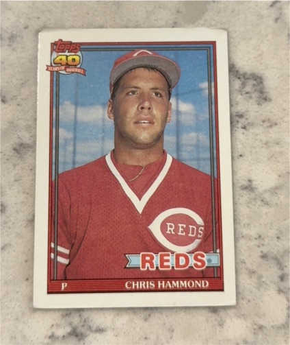 1991 Topps #258 Chris Hammond — front
