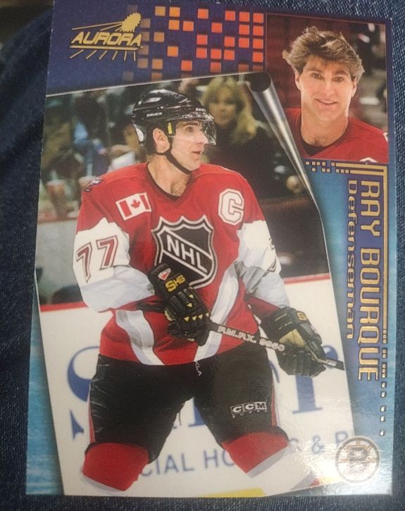 1998-99 Pacific Aurora #8 Ray Bourque — front