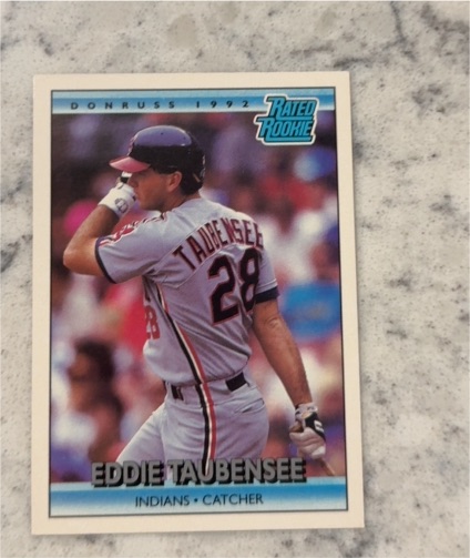 1992 Donruss #18 Eddie Taubensee — front