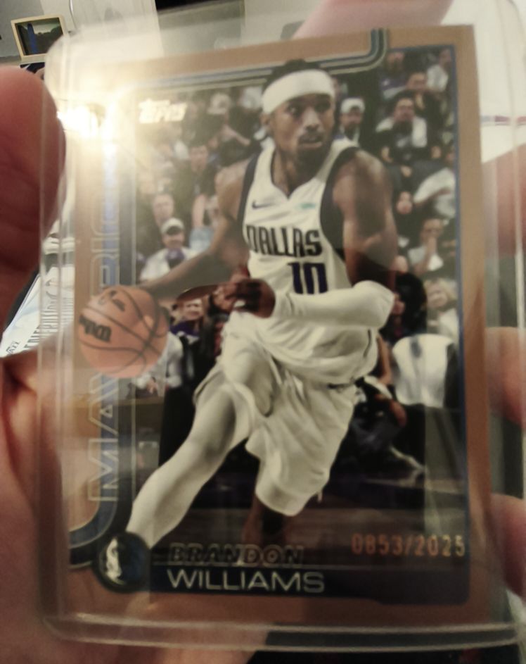2025-26 Topps #171 Brandon Williams — front