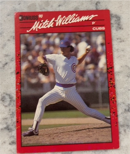 1990 Donruss #275 Mitch Williams — front