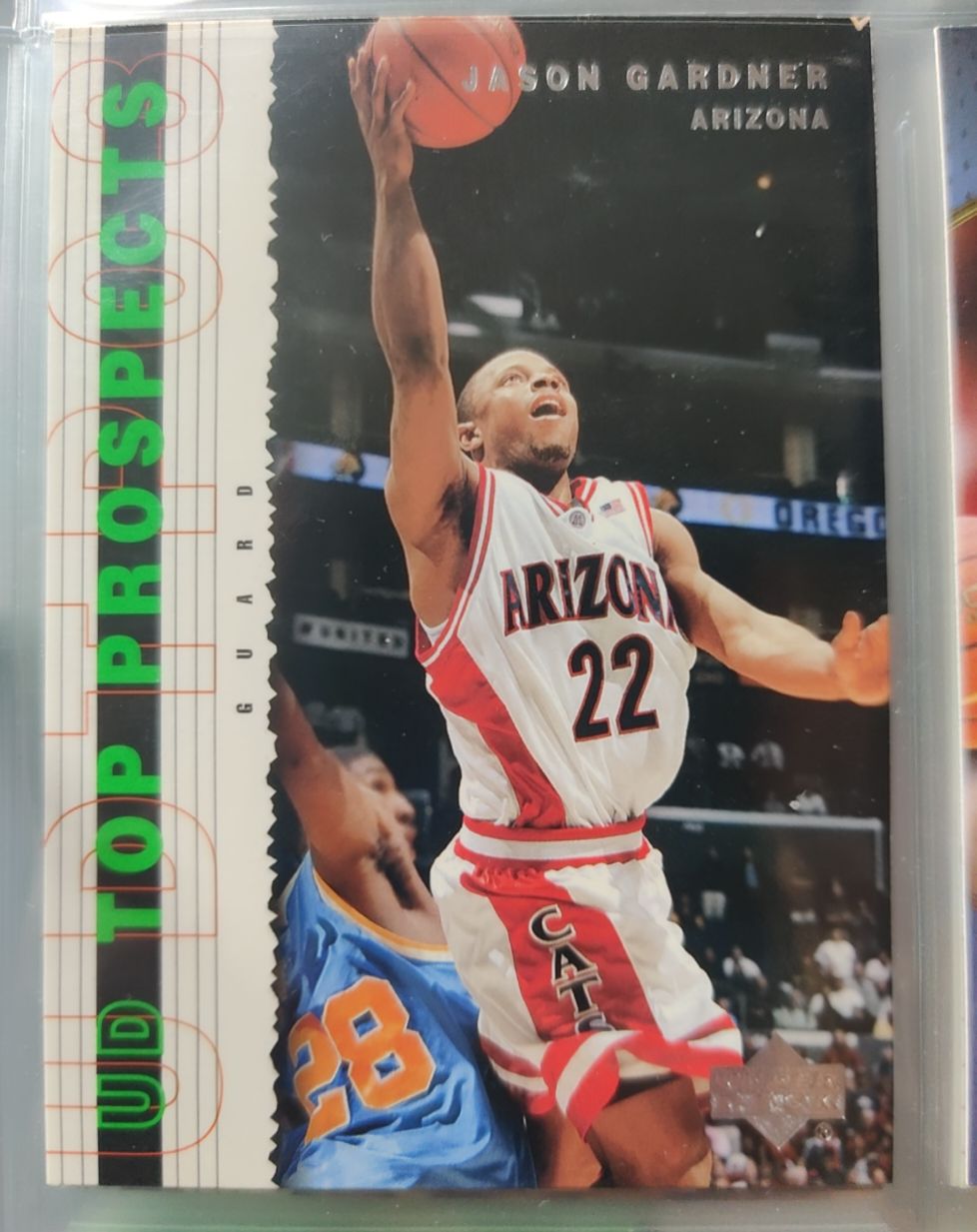2003 UD Top Prospects #46 Jason Gardner — front