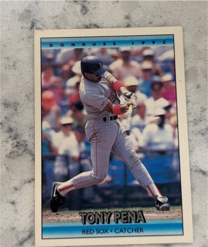 1992 Donruss #208 Tony Pena — front