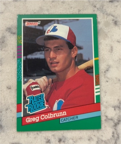 1991 Donruss #425 Greg Colbrunn — front