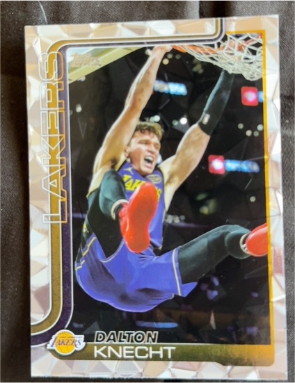 2025-26 Topps #153 Dalton Knecht — front