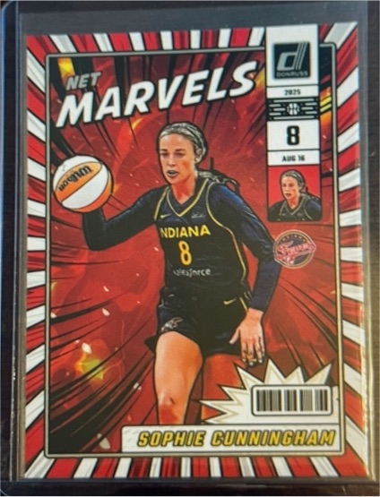 2025 Donruss WNBA #8 Sophie Cunningham Net Marvels — front