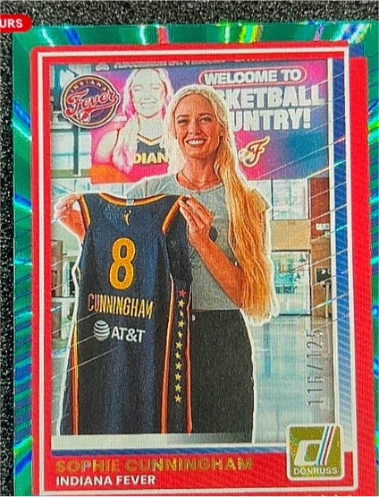 2025 Donruss WNBA #24 Sophie Cunningham — front
