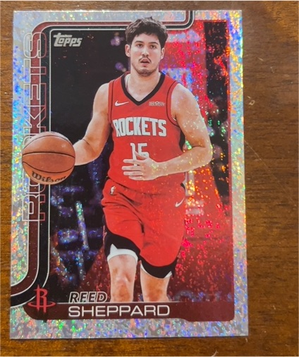 2025-26 Topps #178 Reed Sheppard — front