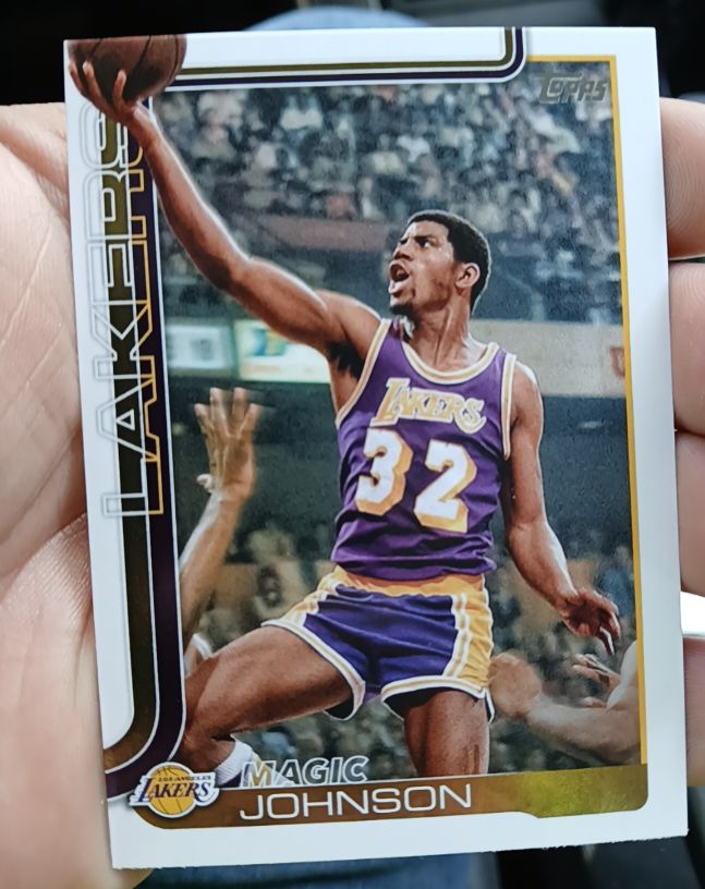 2025-26 Topps #255 Magic Johnson — front
