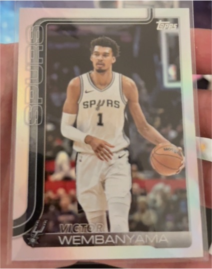 2025-26 Topps #195 Victor Wembanyama — front