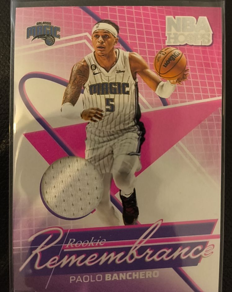 2024-25 Panini NBA Hoops Rookie Remembrance #RR-PBM Paolo Banchero — front